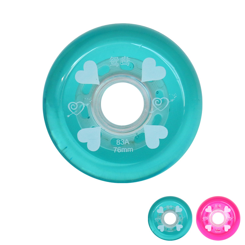 Crystal Lovebird D4 Freestyle Slalom Wheels Suppliers at Wholesale Price